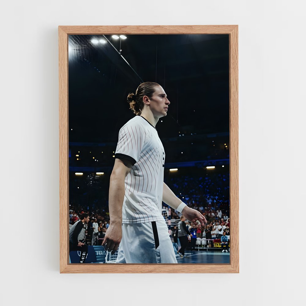 Poster Pas de Foulée – affiche Handball (vue 4)